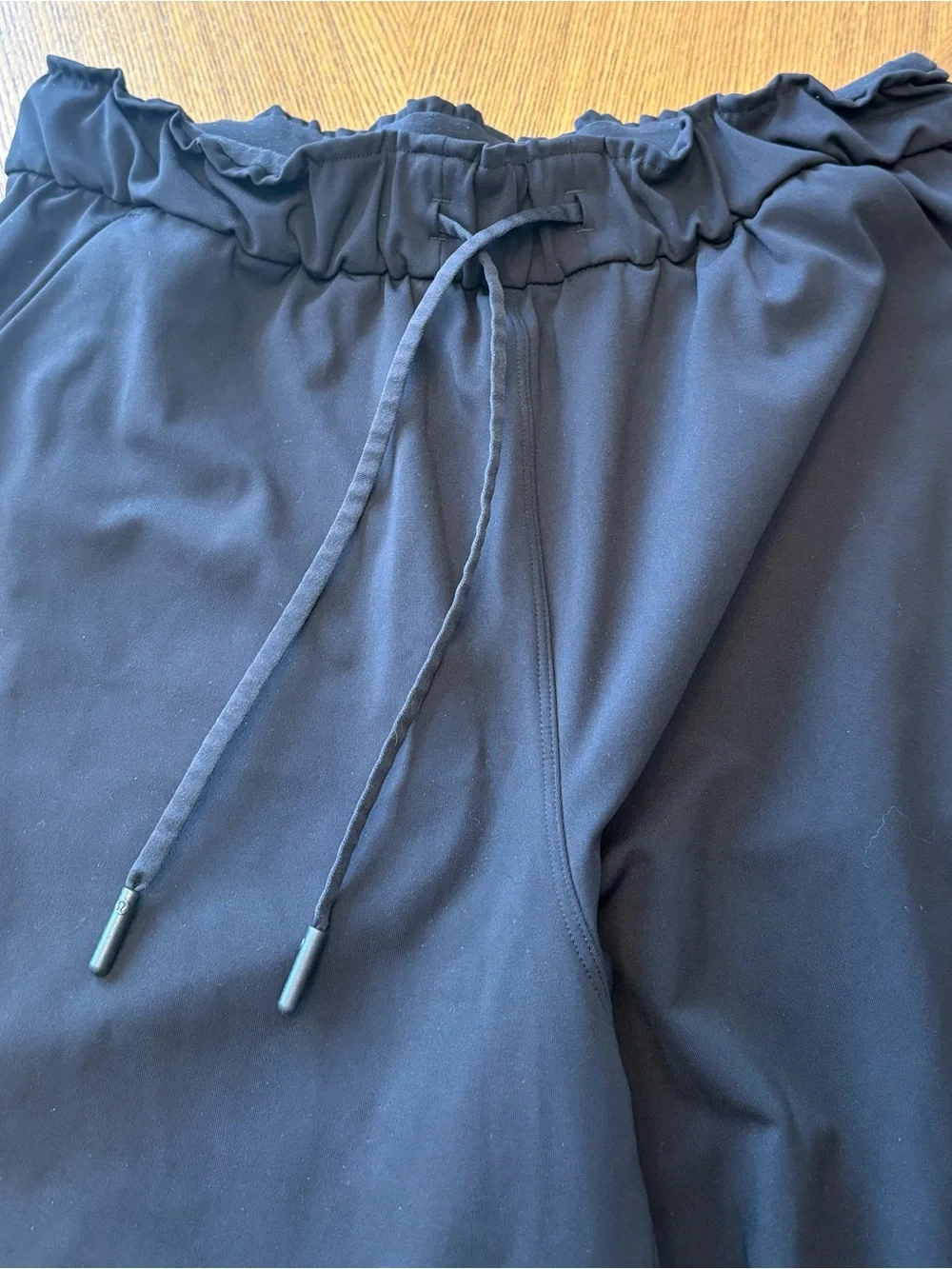 Lululemon Black Drawstring Waist Joggers
